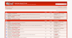 Desktop Screenshot of musical-forum.net