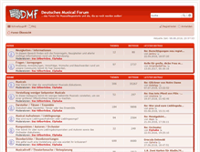 Tablet Screenshot of musical-forum.net
